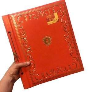 Vintage NEW Scrap Book Tassel Bound